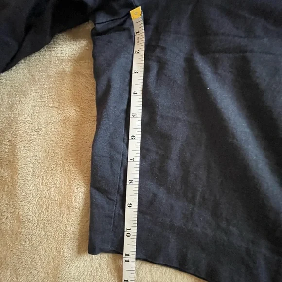 Women's Blue Shorts Longer plus size 26W - Picture 6 of 6